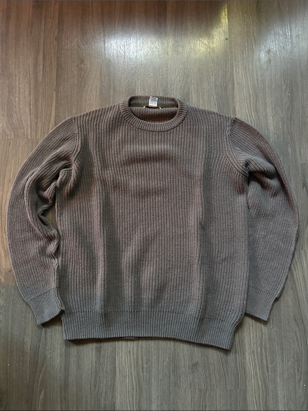 WILLIAM RAST - Crewneck Ribbed Knit Cotton-blend Sweater - Grey